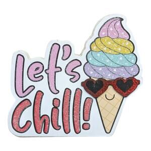 Let's Chill Home Decor Work Office Inspirational
Brand New